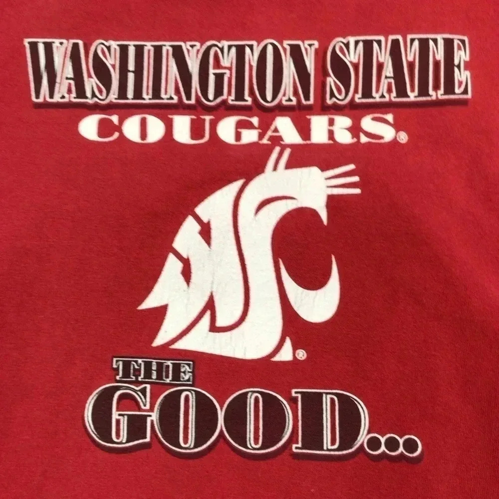 Vintage Washington State Cougars the good the bad the ugly T-shirt - Picture 3 of 6